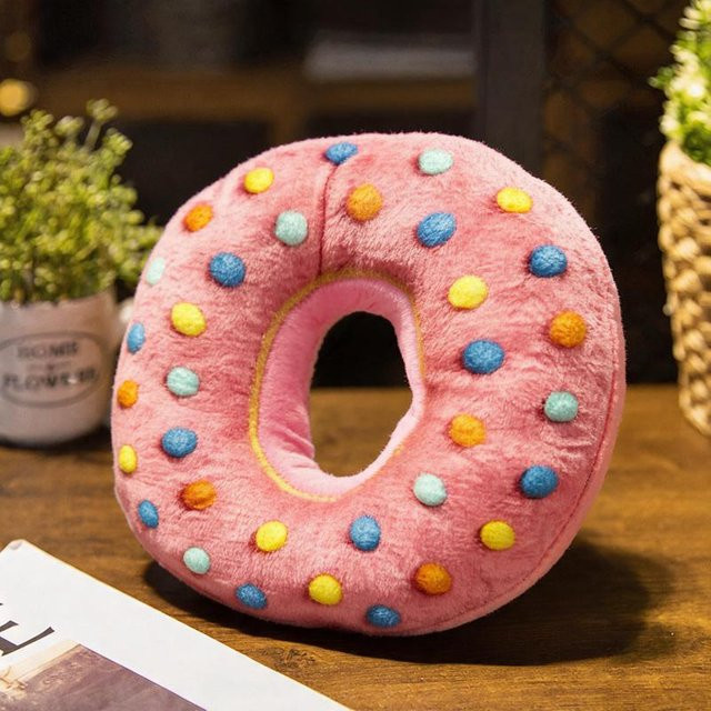 Yiran toy Donut-Buchstaben-Serie, Plüschtiere, Bunt / Mehrfarbig, 40cm - Bild 1