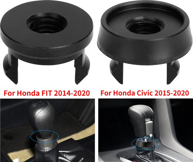 MINESPEED Schaltkopfbegrenzer Schalthebeladapter für Honda Civic 2015-2020 und Honda Fit 2014-2020, Schwarz - Bild 1