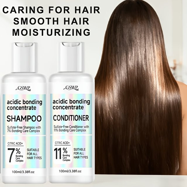 GSWP Shampoo- und Conditioner-Set, 200 ml, für trockenes Haar - Bild 1