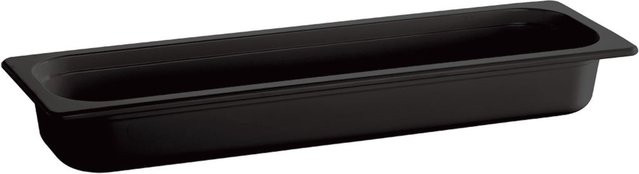APS GN 1/4 Behälter ECO LINE aus Melamin, Schwarz, Volumen: 3 l, B/H/T: 16,2 x 6,5 x 53 cm - Bild 1