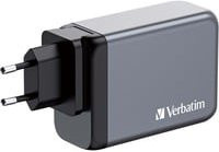 Verbatim GNC-240 Universal GaN-Ladegerät 240W mit 1x USB-A und 3x USB-C in Schwarz/Grau - Bild 2
