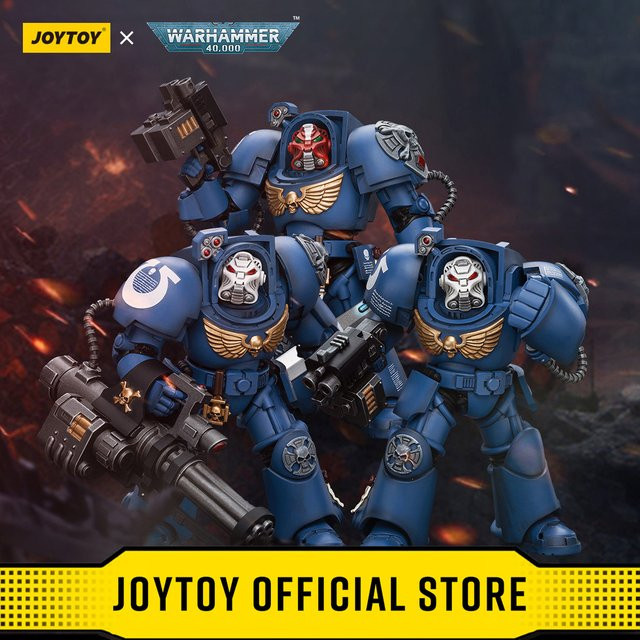 JOYTOY Warhammer 40k Ultramarines Terminator Squad, Actionfiguren, 1:18 - Bild 1