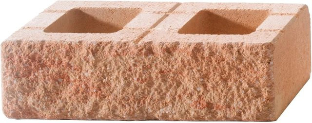 Kann Bruchsteinmauer Grundelement aus Beton in Sandfarben B: 50 cm, T: 25 cm, H: 15 cm - Bild 1