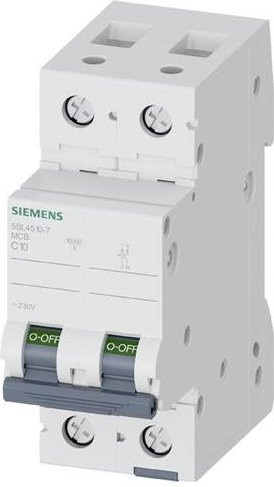 Siemens 5SL4510-7 Leitungsschutzschalter MCB 10,0 A in Weiß - Bild 1