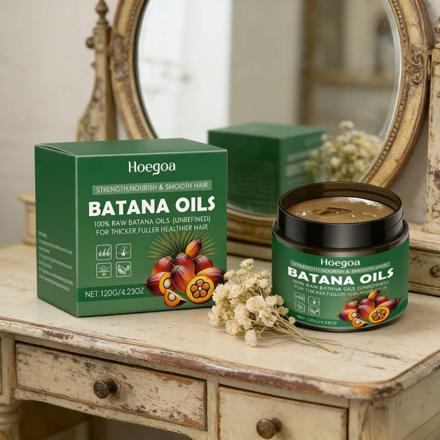 HOEGOA Batana-Öl, Haarmaske für trockenes und strapaziertes Haar, Unisex - Bild 4