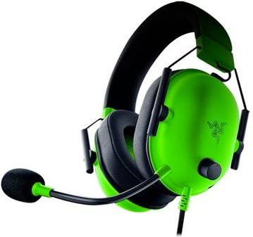 Razer Blackshark V2 X Over Ear Gaming Headset kabelgebunden Stereo Schwarz Grün - Bild 1