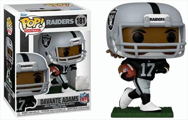 Funko NFL POP Davante Adams / Las Vegas Raiders, Einzelfigur - Bild 1