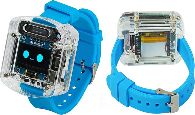 Xiaozhi AI Electronic Voice Watch Kit ESP32 S3 N16R8 Entwicklungsboard mit OLED-Bildschirm und KI-Sprachsteuerung in Rot - Bild 1