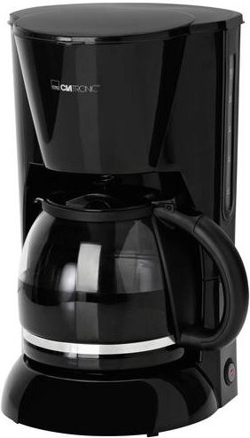 Clatronic Kaffeemaschine KA 3473 in Schwarz mit Glaskanne, Warmhaltefunktion und Abschaltautomatik - Bild 1
