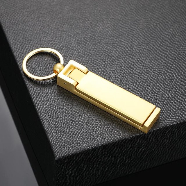 XYNN Schlüsselanhänger Metall, gold, Unisex - Bild 1