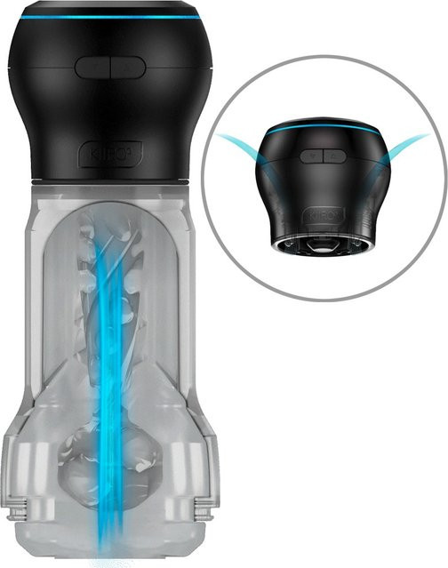 Kiiroo 2-teiliges Masturbator-Set Feel Pocket Stroker Crystal und PowerBlow Combo in Transparent - Bild 1