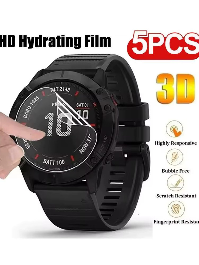 Garmin Uhren-Displayschutzfolie Hydrogel, transparent - Bild 7