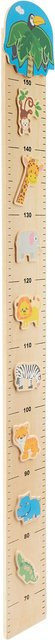 Bieco Messlatte Zoo aus Holz in Multicolor, Höhe: 96 cm, Breite: 12 cm - Bild 1