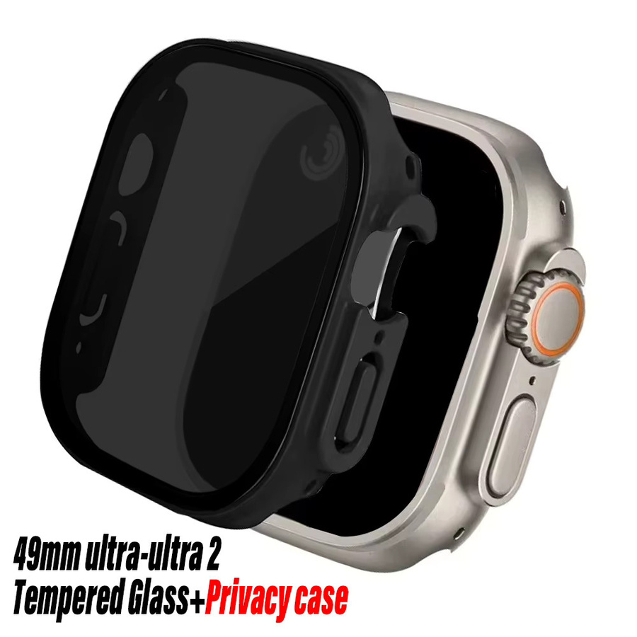 Displayschutzfolie Apple Watch Ultra 2 49 mm, Schwarz, Anti-Spy - Bild 2