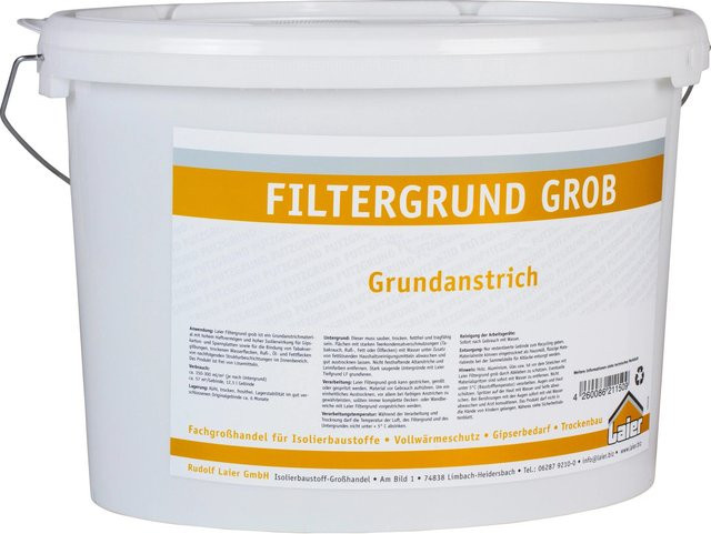 Laier Filtergrund Grob Weiß 15 kg - Bild 1