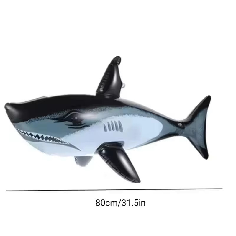 Meade Aufblasbare Shark Float Spielzeug, 2-teiliges Set - Bild 3