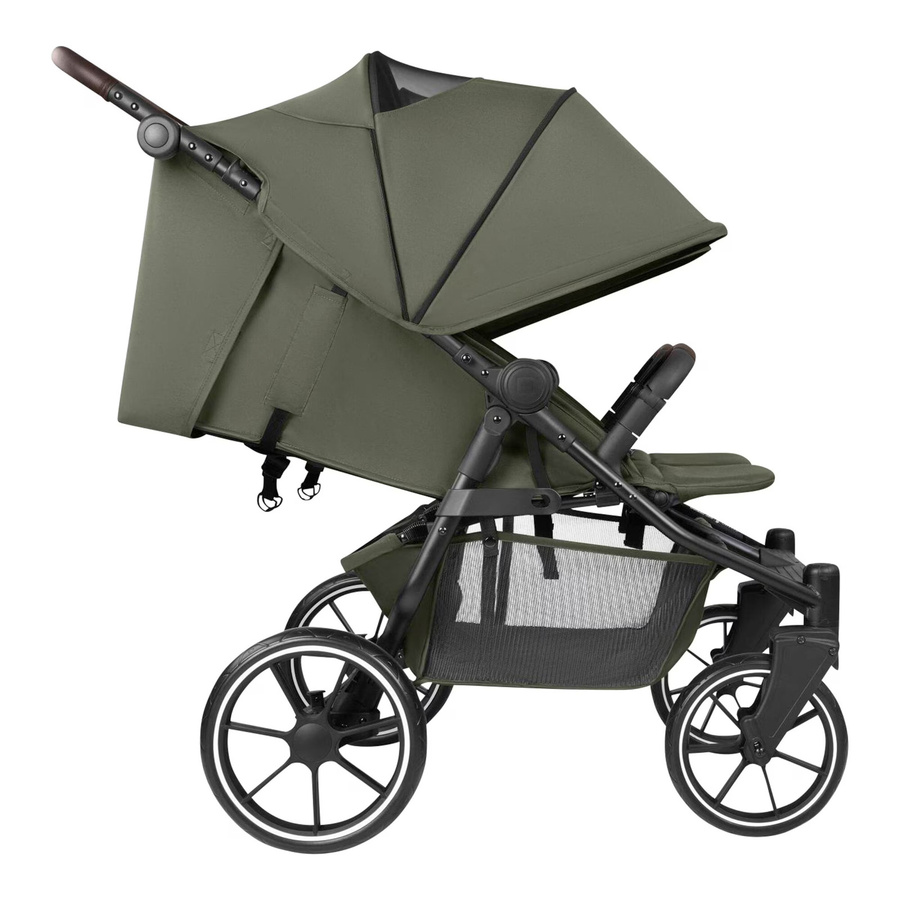 ABC Design Bayamo Zwillingswagen und Geschwisterwagen in Grün - Bild 1