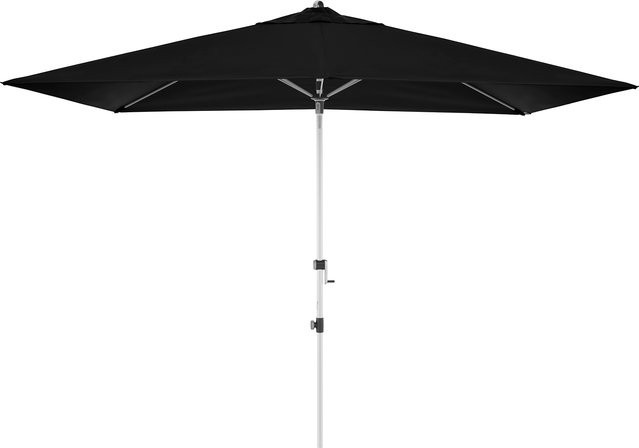 Doppler Sonnenschirm Expert mit Kurbelmechanik und Auto Tilt, schwarz, B: 300 cm, T: 300 cm - Bild 1