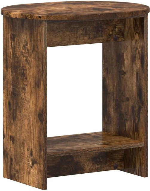 vidaXL Beistelltisch aus Holzwerkstoff in Geräuchert Eiche, Braun, B: 50 cm, T: 39,5 cm, H: 55 cm - Bild 1