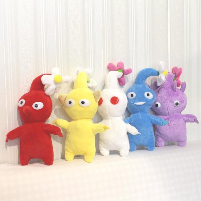 Pikmin Plüschtier, Gelbe Knospe, Stofftier, Gelb - Bild 1