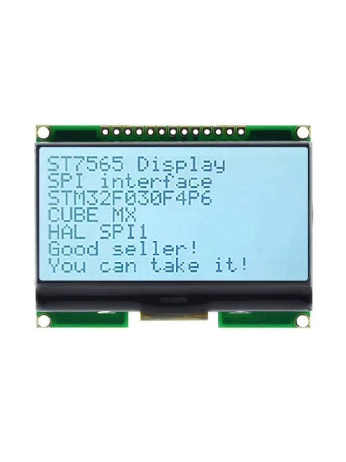 PHILE-COG LCD-Modul LCD12864-06D mit 128x64 Dots, ST7565 Treiber, Schriftart und SPI-Schnittstelle in Blau - Bild 4