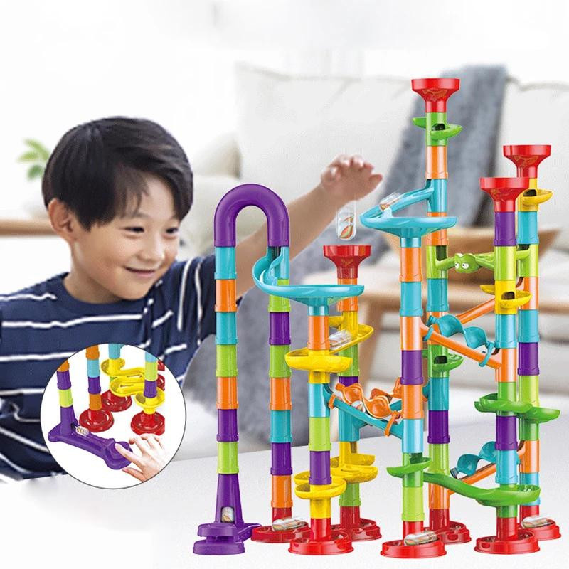 Yiran toy Murmelbahn Bausatz 3D Labyrinth Bunt/Mehrfarbig - Bild 5