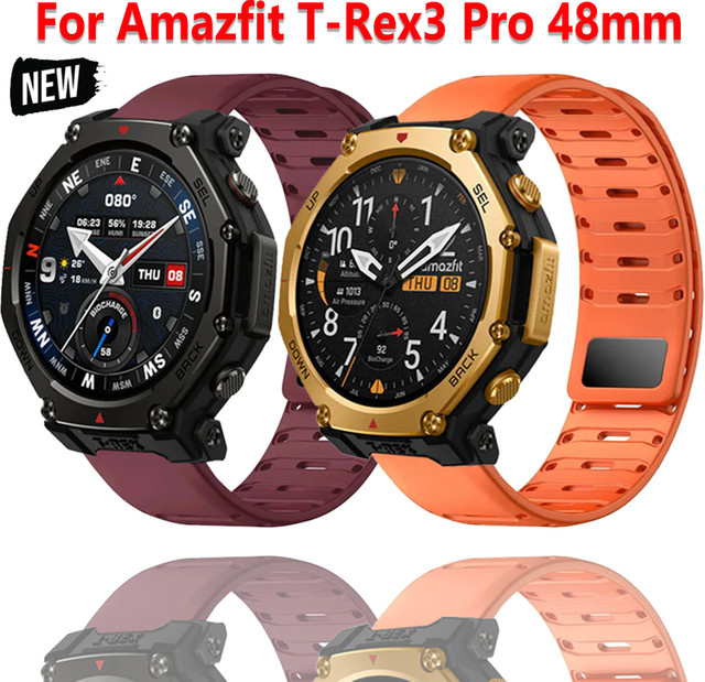 Amazfit Uhrenarmband Silikon, 22 mm, Multicolor, Unisex - Bild 1