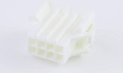 Molex Buchsengehäuse-Kabel in Weiß mit 8 Polen und einem Rastermaß von 4,20 mm - Bild 1