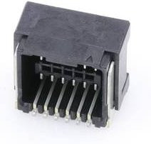 Molex Stiftgehäuse-Platine mit 2 Reihen in Schwarz 5054481291 - Bild 1