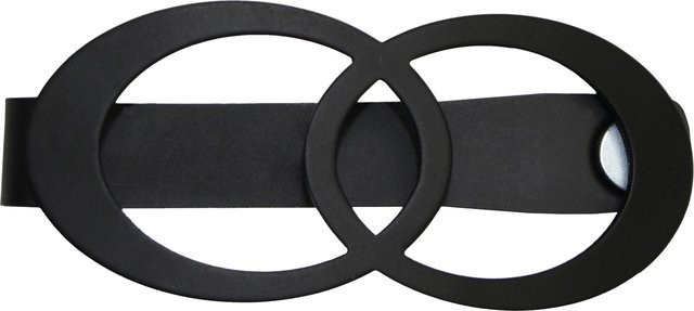 Gardinia Raffspange Infinity aus Metall in Schwarz - Bild 1