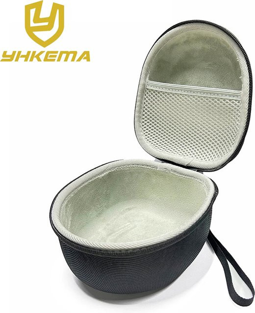 YHKEMA Aufbewahrungskoffer für taktische Headsets und Kopfhörer-Zubehör, Schwarz - Bild 1
