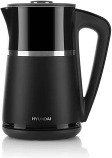 Elektrischer Wasserkocher Hyundai VK309 mit Temperaturregelung, Schwarz, 1,7 l - Bild 1