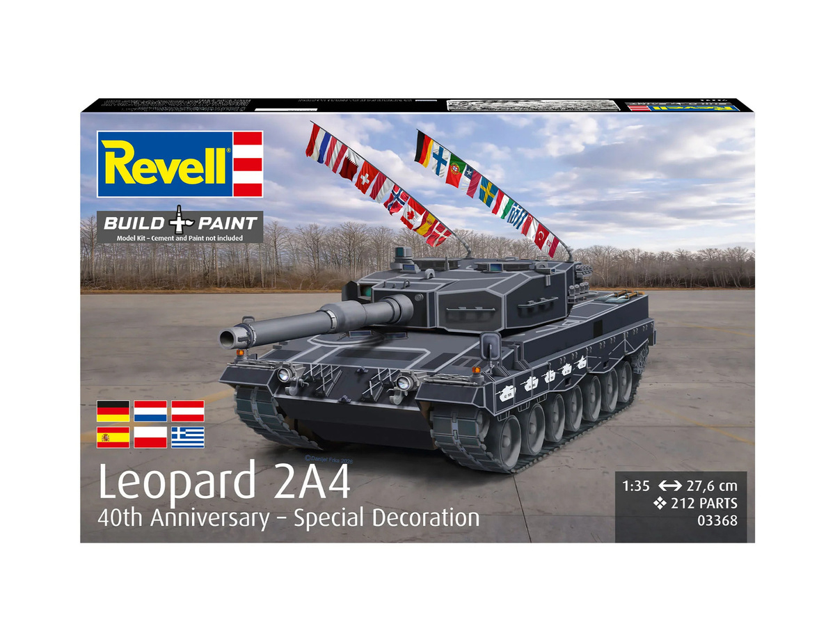 Revell Leopard 2A4, Fahrzeug, 1:35, ab 14 Jahren - Bild 2