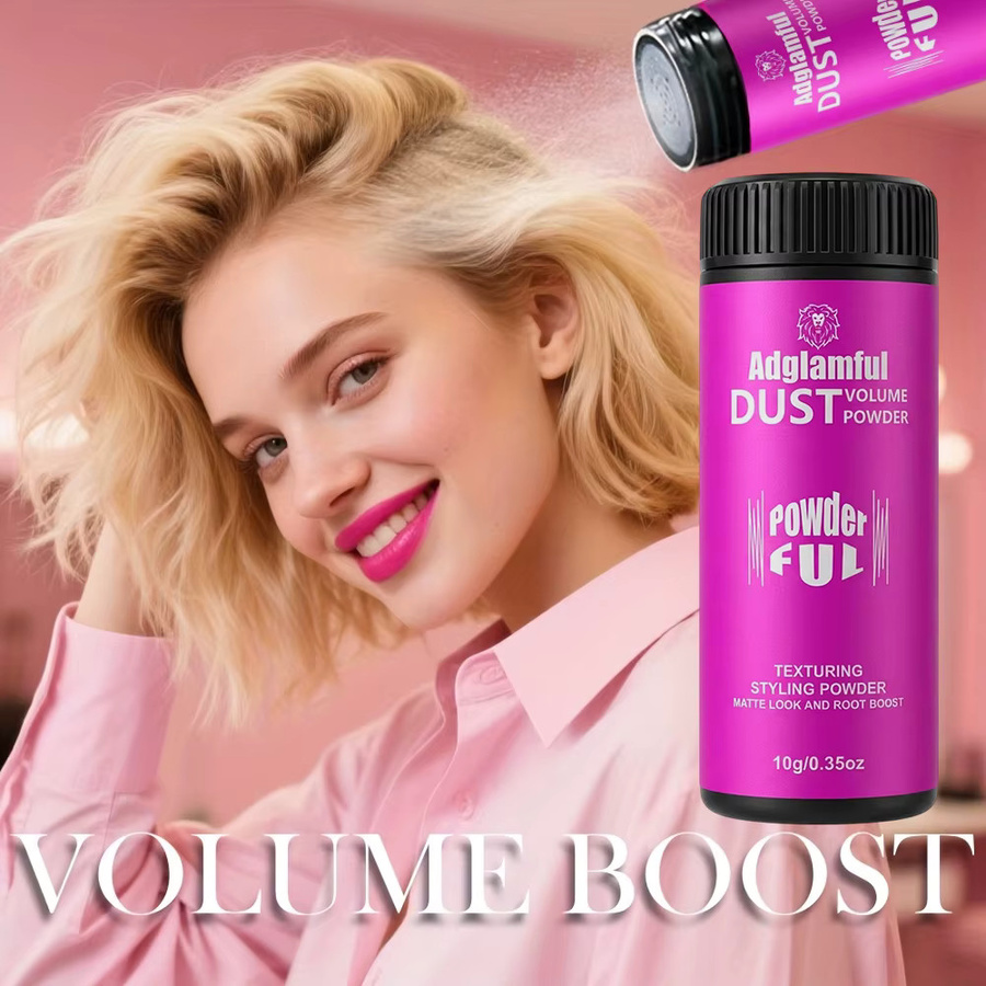 Adglamful Haar-Volumenpuder, 10g, Unisex, für fettiges Haar - Bild 2