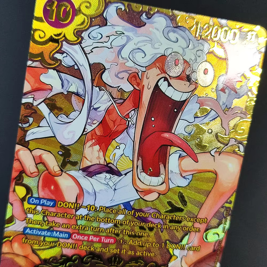 Bandai One Piece Championship OP05-119 SEC Parallel Monkey D Ruffy World Final, Englische Anime-Karte - Bild 3