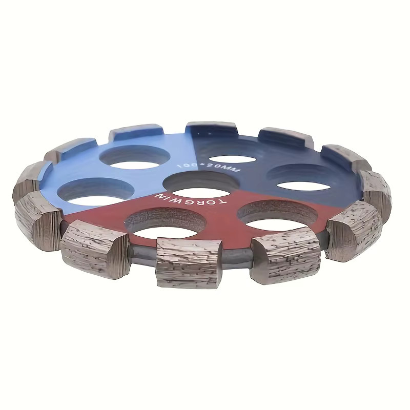 TORGWIN Diamant-Sägeblatt mit U-förmiger Turbofelge und verstärkter Mitte für Winkelschleifer, Durchmesser: 100 mm, ideal zum Schneiden von Porzellanfliesen, Keramik, Marmor und Granit - Bild 3