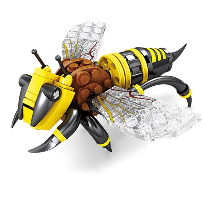Yiran toy Lernpuzzle Tier-Zusammenbau Biene Libelle Insekt - Bild 1