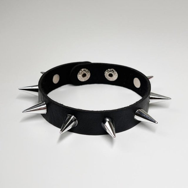 chenxiaogang Armband, Leder, Schwarz, Punk, Damen - Bild 1