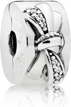 Lily there Clip Charm, 925 Silber, Zirkonia, Perle, Damen - Bild 1