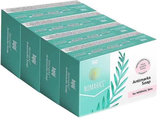 Bajaj Nomarks Antimarks Seife, Normale Haut, 125g - Bild 1