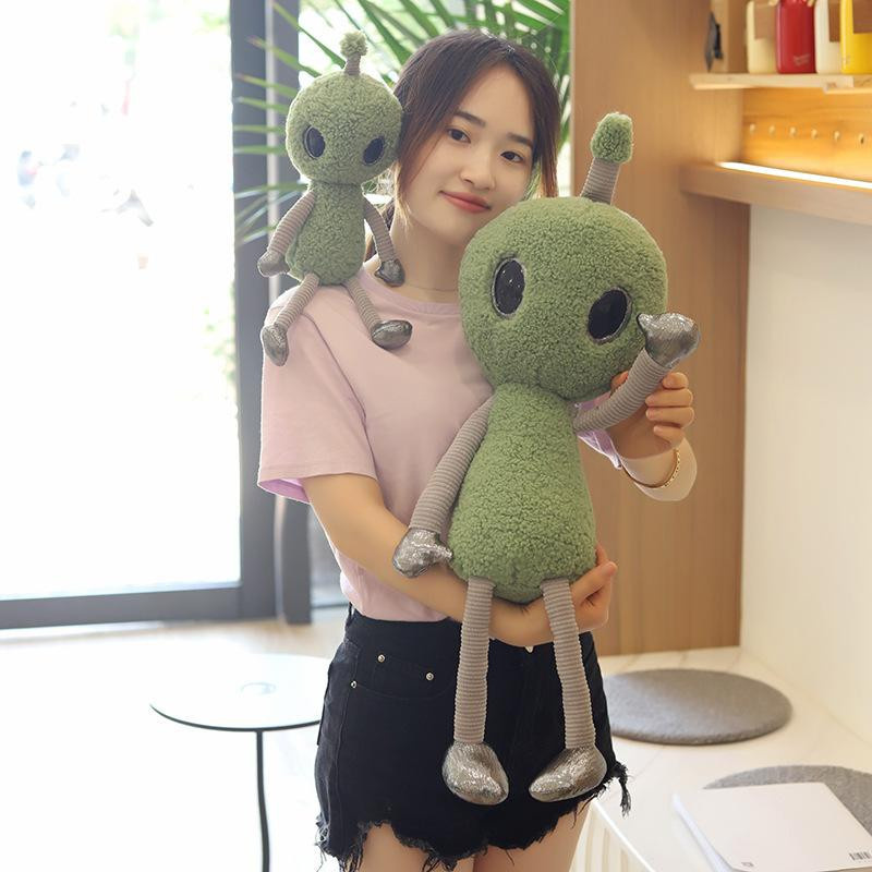 Yiran Furniture Alien Plüschpuppe Schlafkissen 38cm - Bild 3