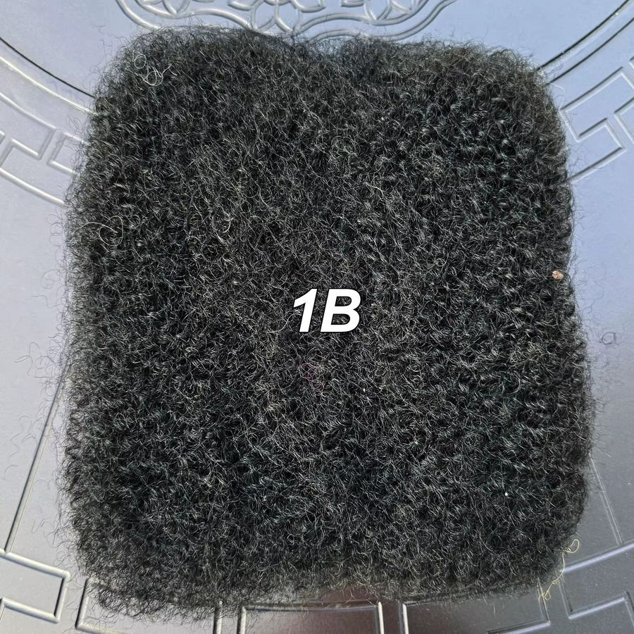 Magic Wave Afro Kinky Curly Remy Echthaar Haarverlängerung, 50g - Bild 6