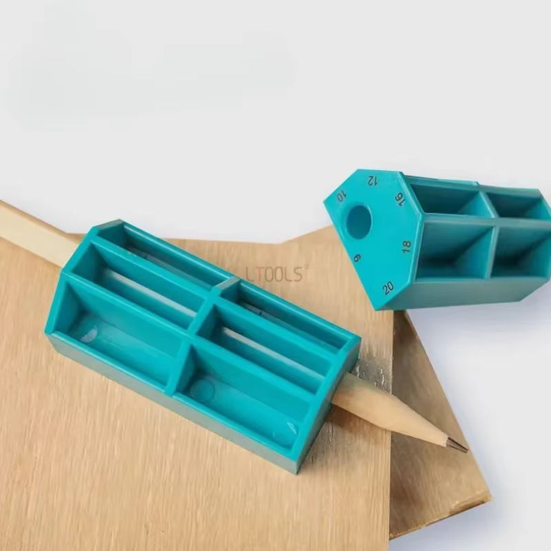 LTOOLS Multi-Marin-Parallelschreiber und Markierungslehre für die Holzbearbeitung, Türkis - Bild 2