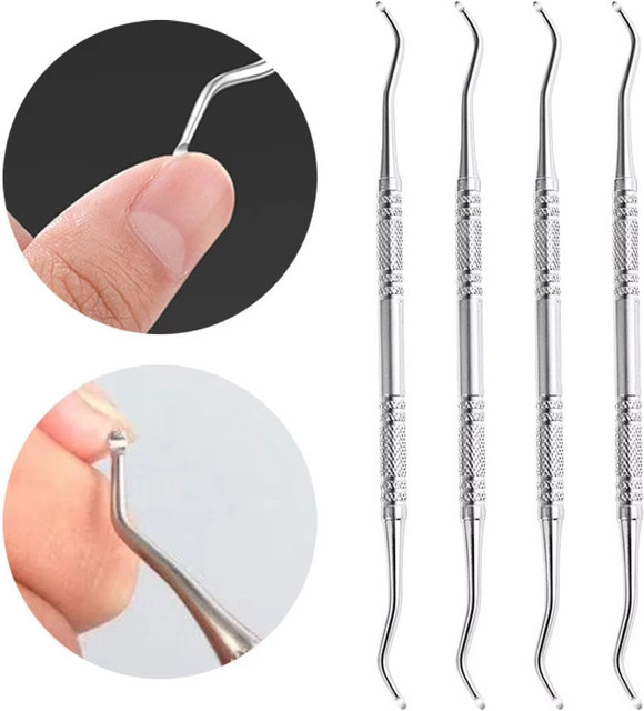 LULAA Nagelpflegeset für Füße, Edelstahl, Unisex - Bild 1