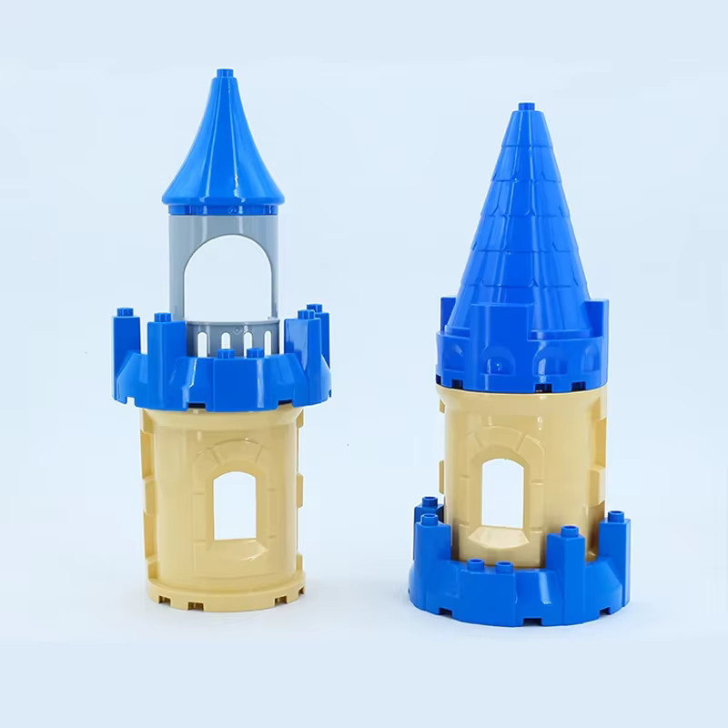 PHILOPT Bausteine Burg Szene Zubehör, Fantasy, Ritter, Bunt / Mehrfarbig - Bild 2