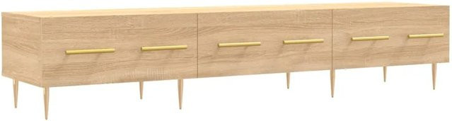 vidaXL TV-Schrank Sonoma-Eiche in Braun, B/T/H: 150 x 36 x 30 cm - Bild 1