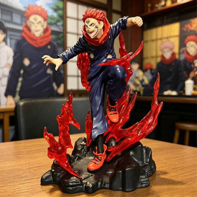 Bandai Jujutsu Kaisen Ryomen Sukuna, Actionfigur, Statue, 17cm - Bild 1