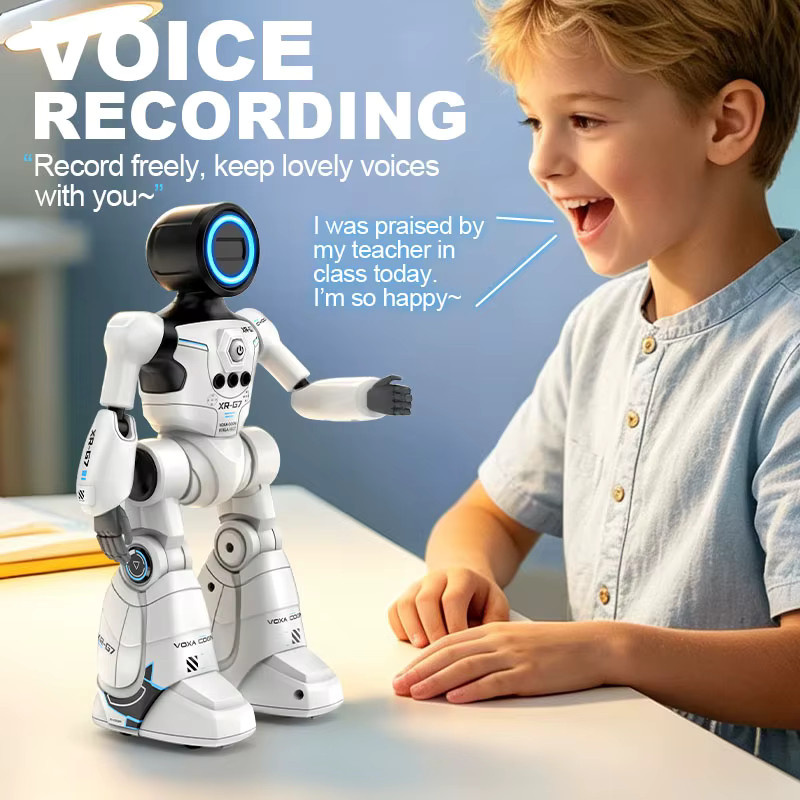 Kelaton KI-Smart-Lieferroboter, Roboter, mit Gesten- und Sprachsteuerung, LED-Tanzroboter - Bild 5