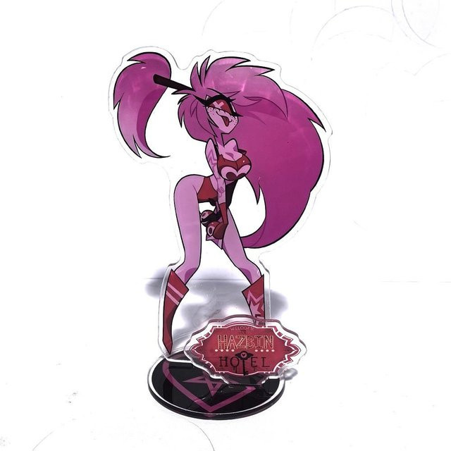 Yiran toy 1 Hazbin Hotel Vaggie Acrylfigur, Schreibtisch Aufsteller, ab 14 Jahren - Bild 1