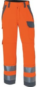 Kübler Arbeitshose PROTECTIQ HIGH VIS ARC1 PSA Klasse 3 in Warnorange/Anthrazit Größe 50 - Bild 1